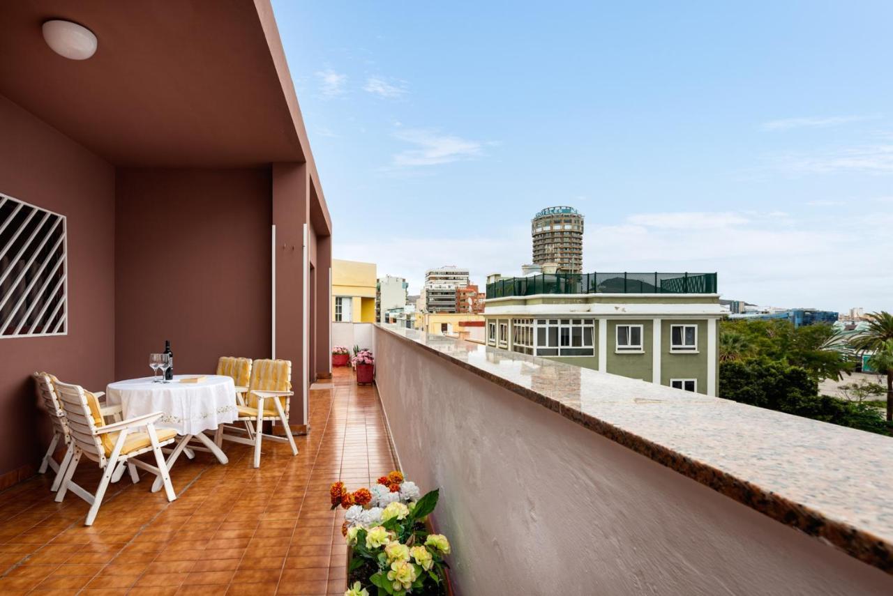 Spacious Apartment In Las Palmas De Gran Canaria 147 M² Terrace Ngoại thất bức ảnh