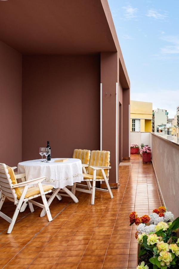 Spacious Apartment In Las Palmas De Gran Canaria 147 M² Terrace Ngoại thất bức ảnh